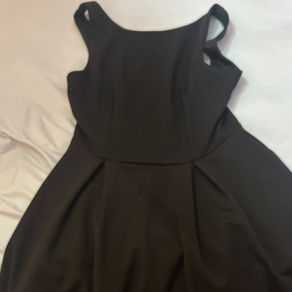 B. Smart Classic Black Mini Dress